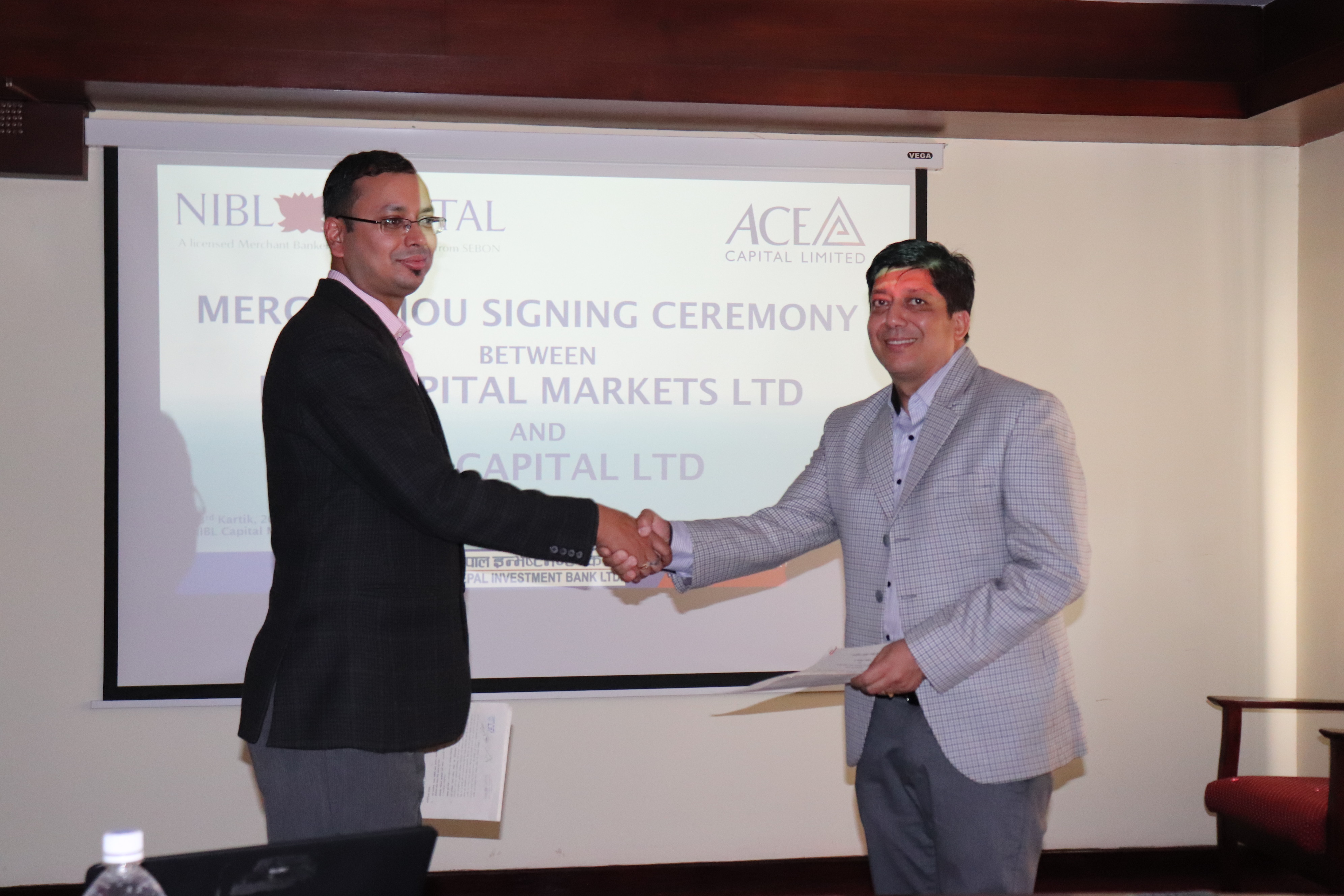 MoU Signing Between NIBL Capital and Ace Capital